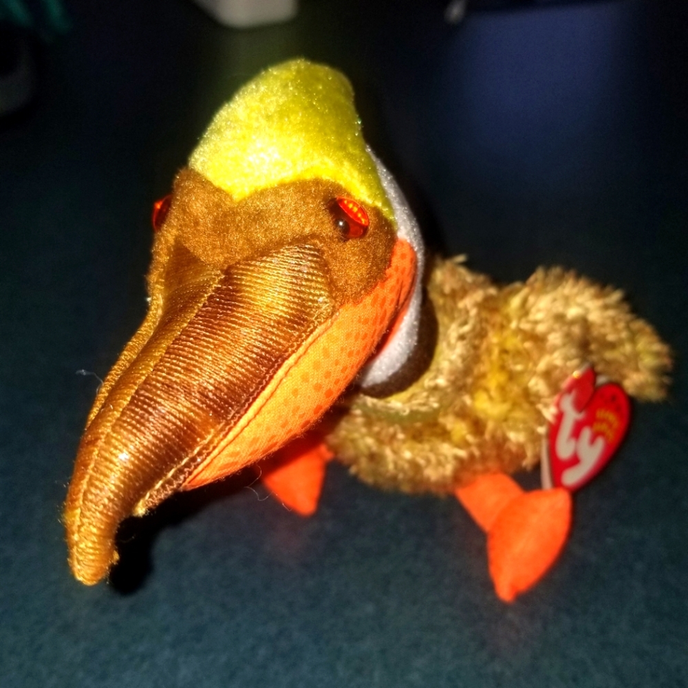 2001 Ty Beanie Baby Glider the Prehistoric Bird